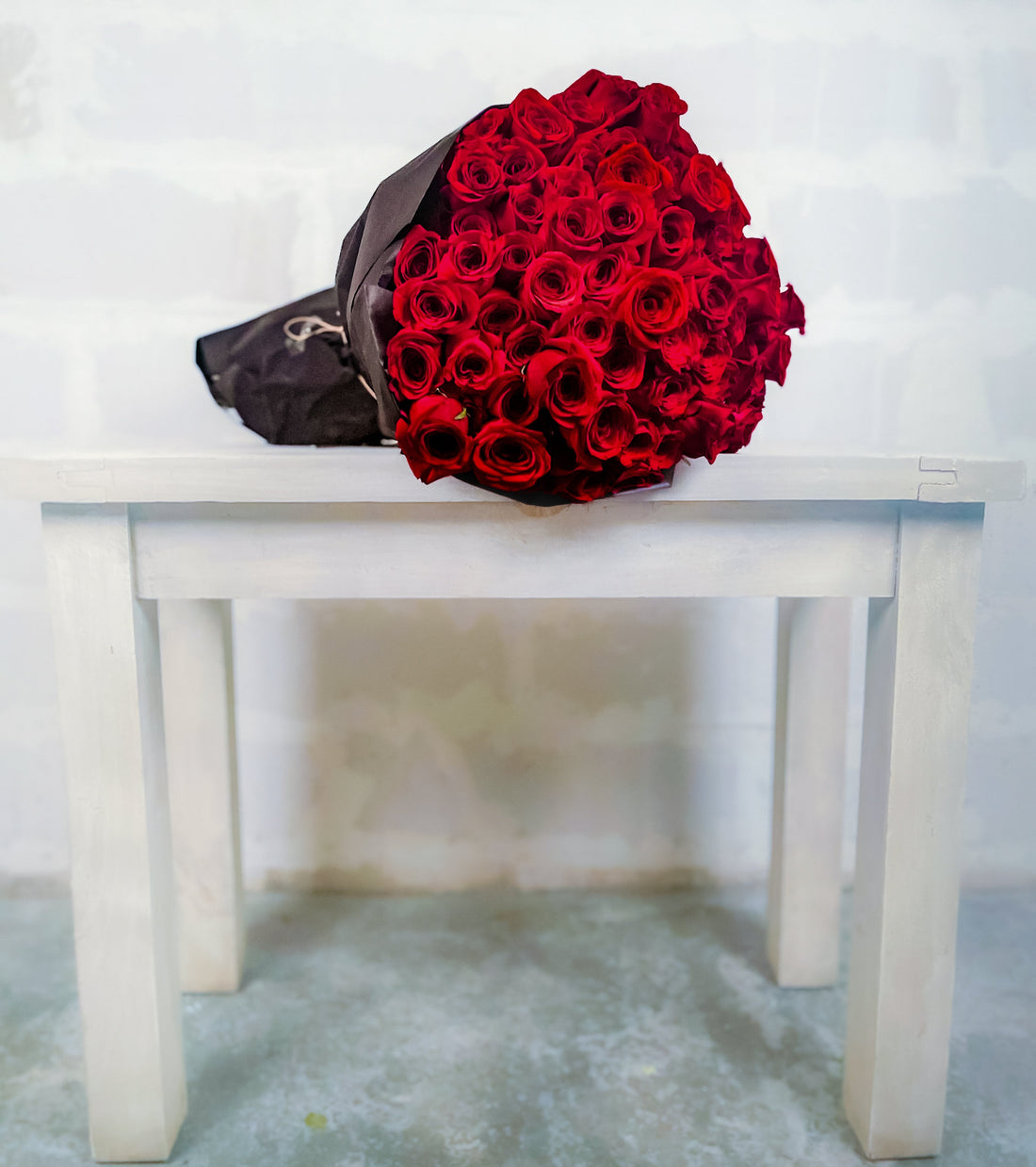 Atado de 100 - 150 Rosas Rojas