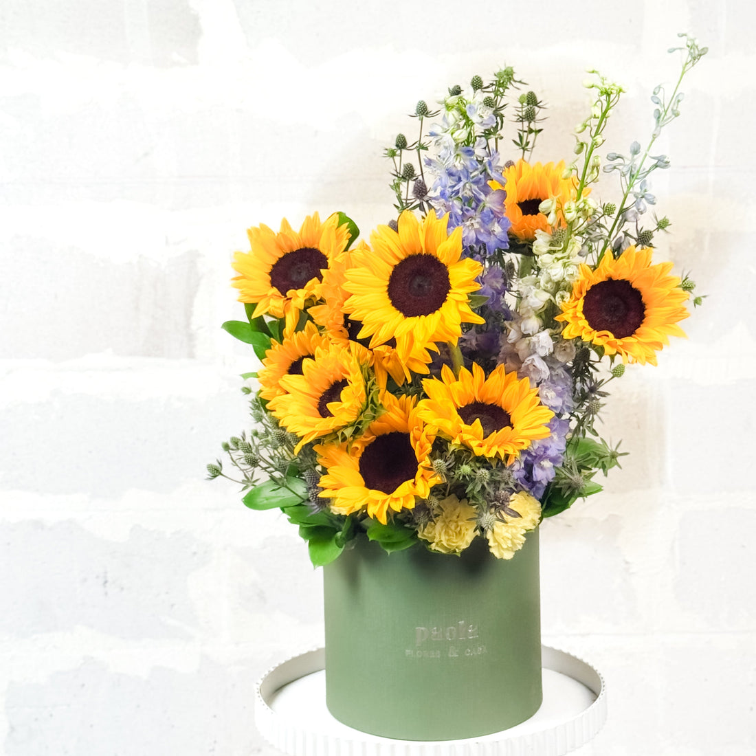 ramo de flores amarillas en Paola Flores y Casa, Nuevo Laredo