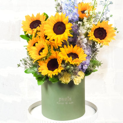 ramo de flores amarillas en Paola Flores y Casa, Nuevo Laredo